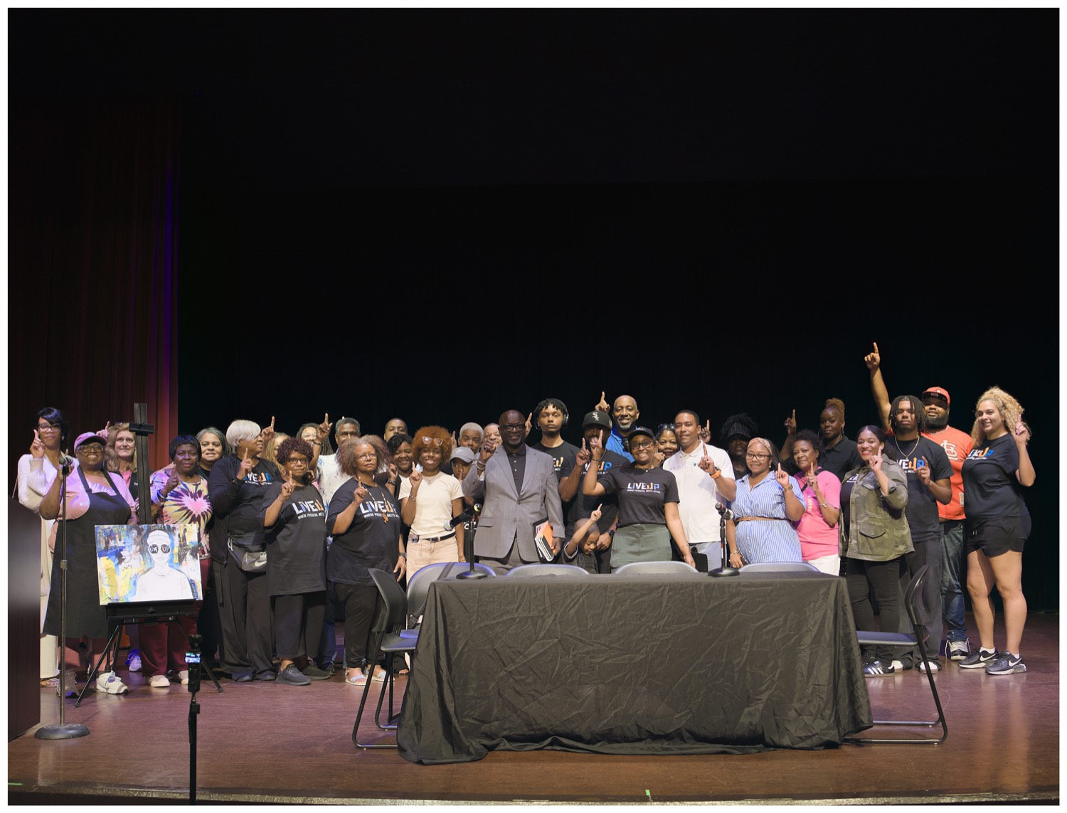 LiveUp Network community gathering